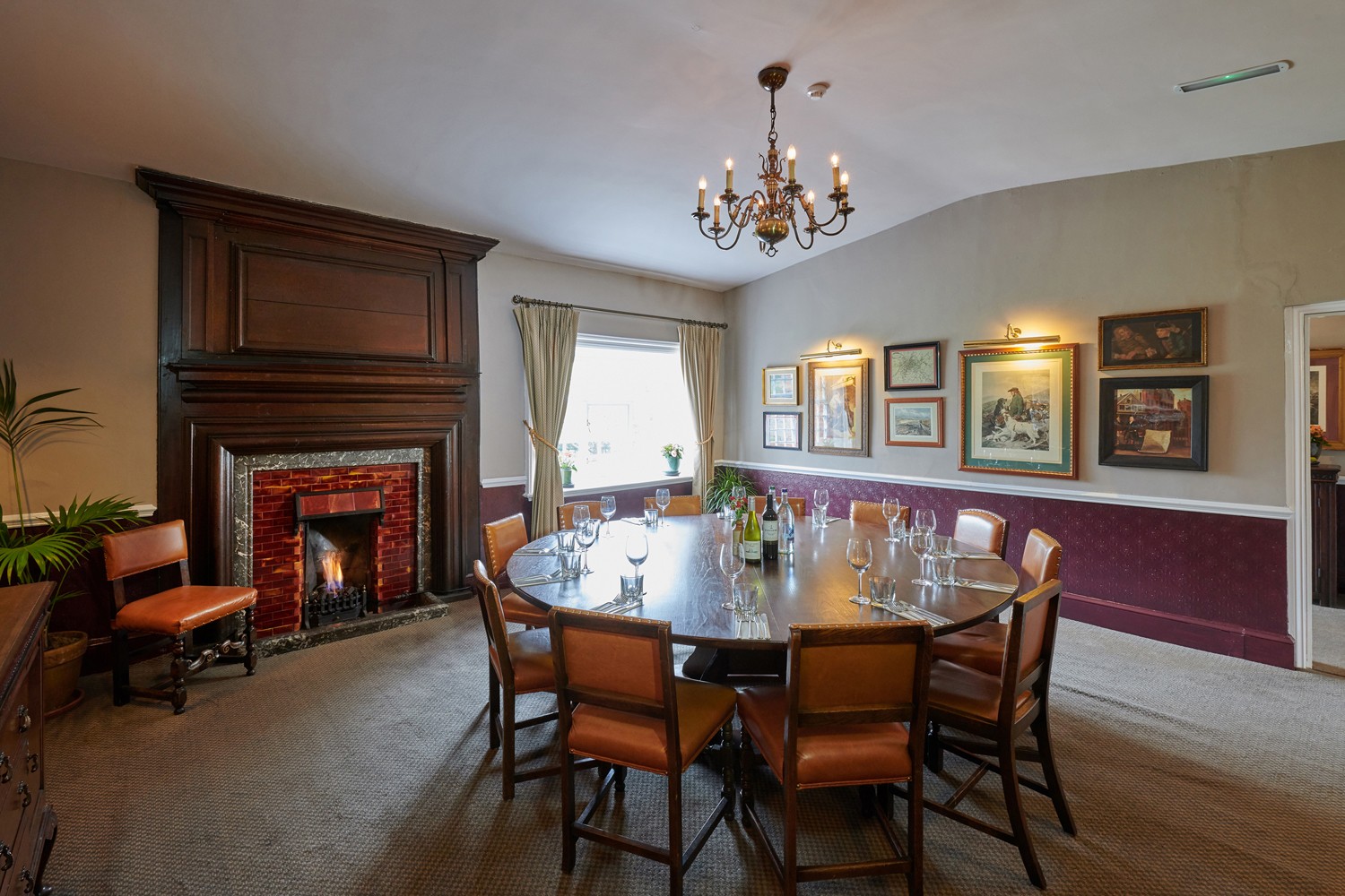 The Private Dining Room Room at Worsley Old Hall