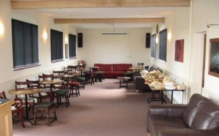 The Boathouse Room at The Gate Hangs Well
