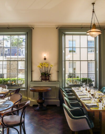 The Front Dining Room Room at The Alfred Tennyson